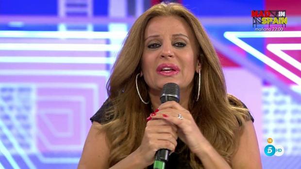 Sonia Monroy, destrozada tras sufrir un robo de 62.000 euros