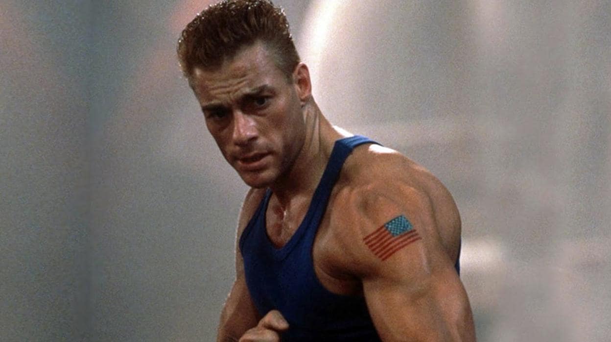 Van Damme en una secuencia de «Street fighter: la última batalla»