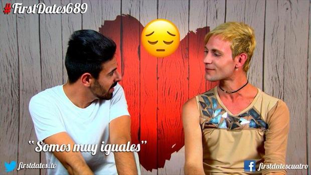 La insultante pulla de un comensal de «First Dates» sobre las cejas de su pareja