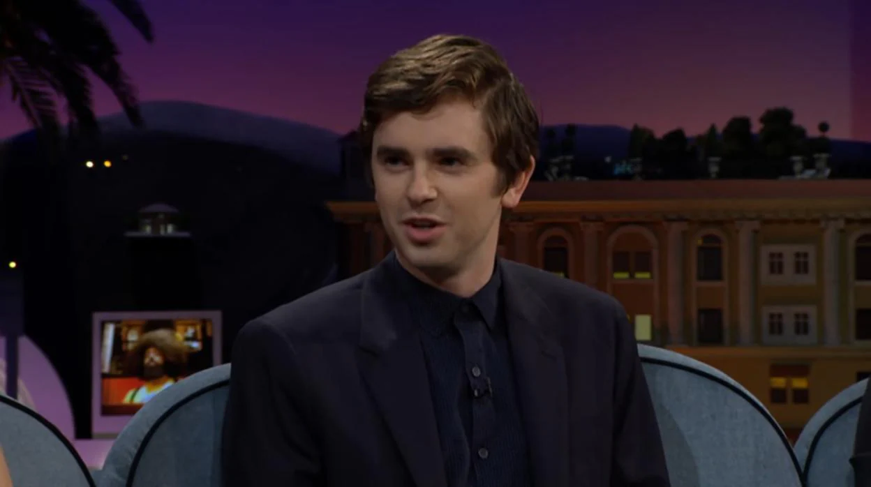 Freddie Highmore en «The Late Late Show with James Corden»