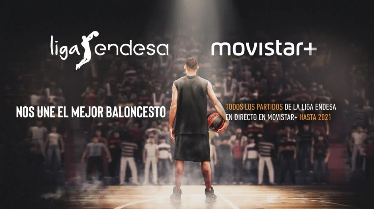 Imagen promocional de la Liga Endesa emitida por Movistar+