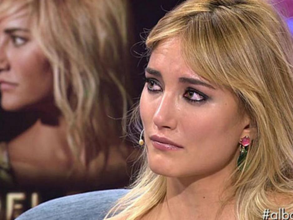 Alba Carrillo, durante una de sus visitas a «Sábado Deluxe»