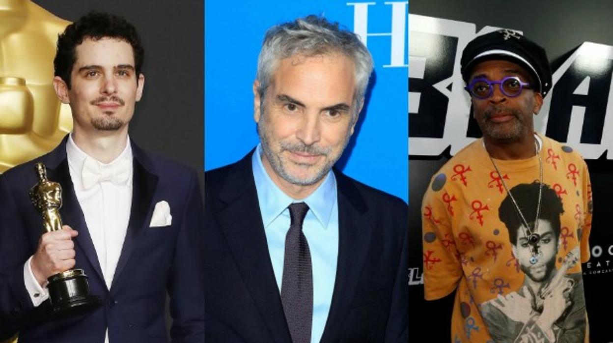 Damien Chazelle, Alfonso Cuarón y Spike Lee