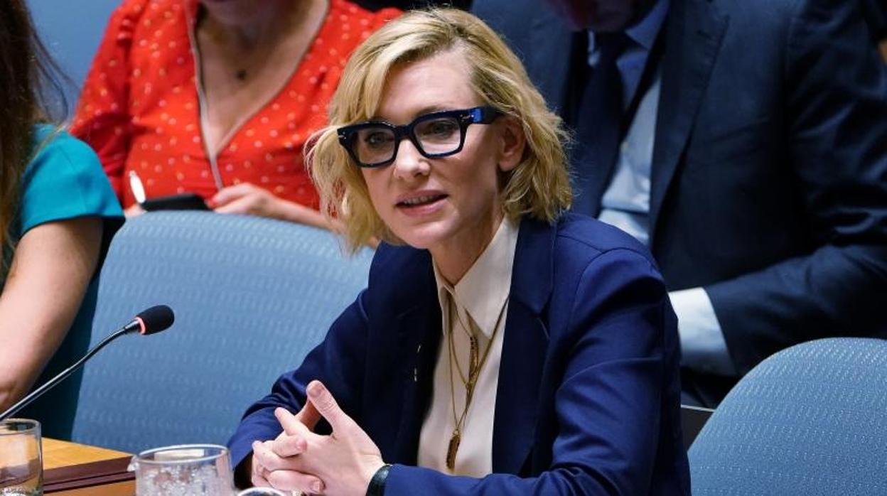 Cate Blanchett en su discurso ante el Consejo de Seguridad de la ONU