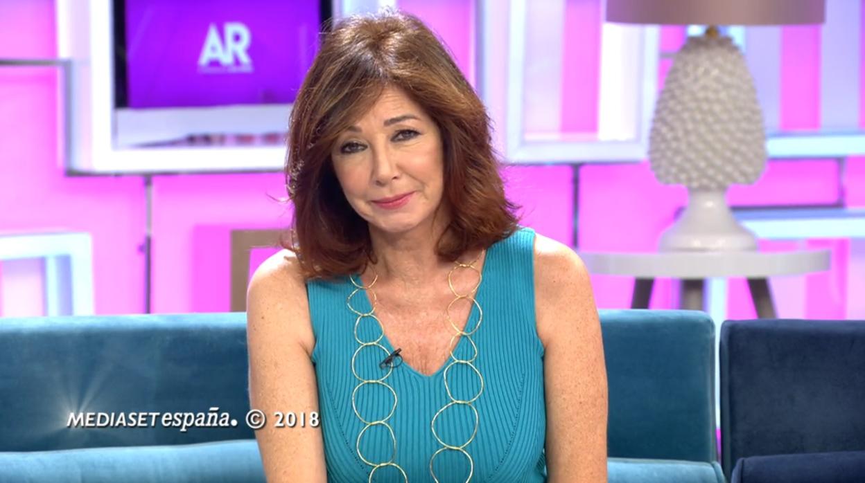 Ana Rosa Quintana este martes 11 de septiembre