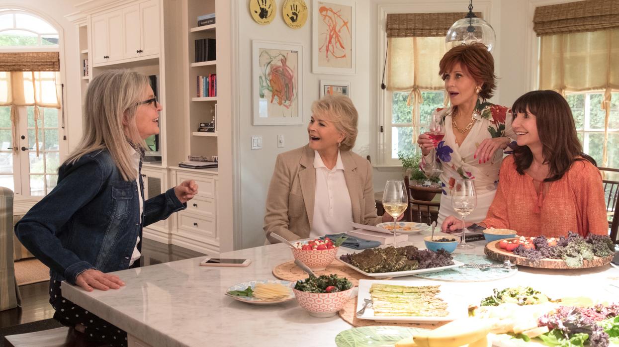 Diane Keaton, Candice Bergen, Jane Fonda y Mary Steenburgen en «Book Club»