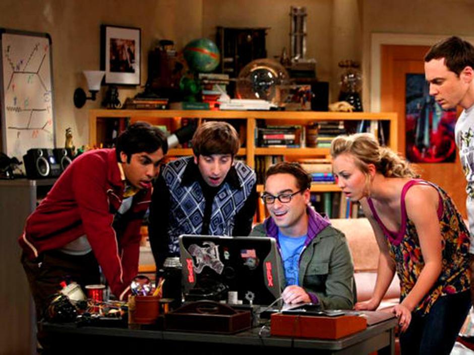 Los protagonistas de «The Big Bang Theory»