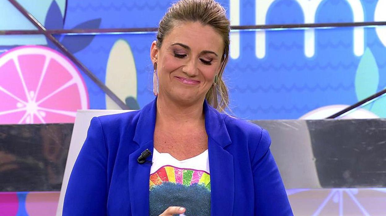Carlota Corredera, en «Sálvame»