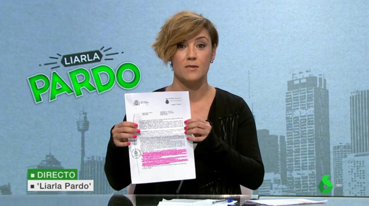 Cristina Pardo, con la denuncia contra la directora del geriátrico de Babilafuente en «Liarla Pardo»
