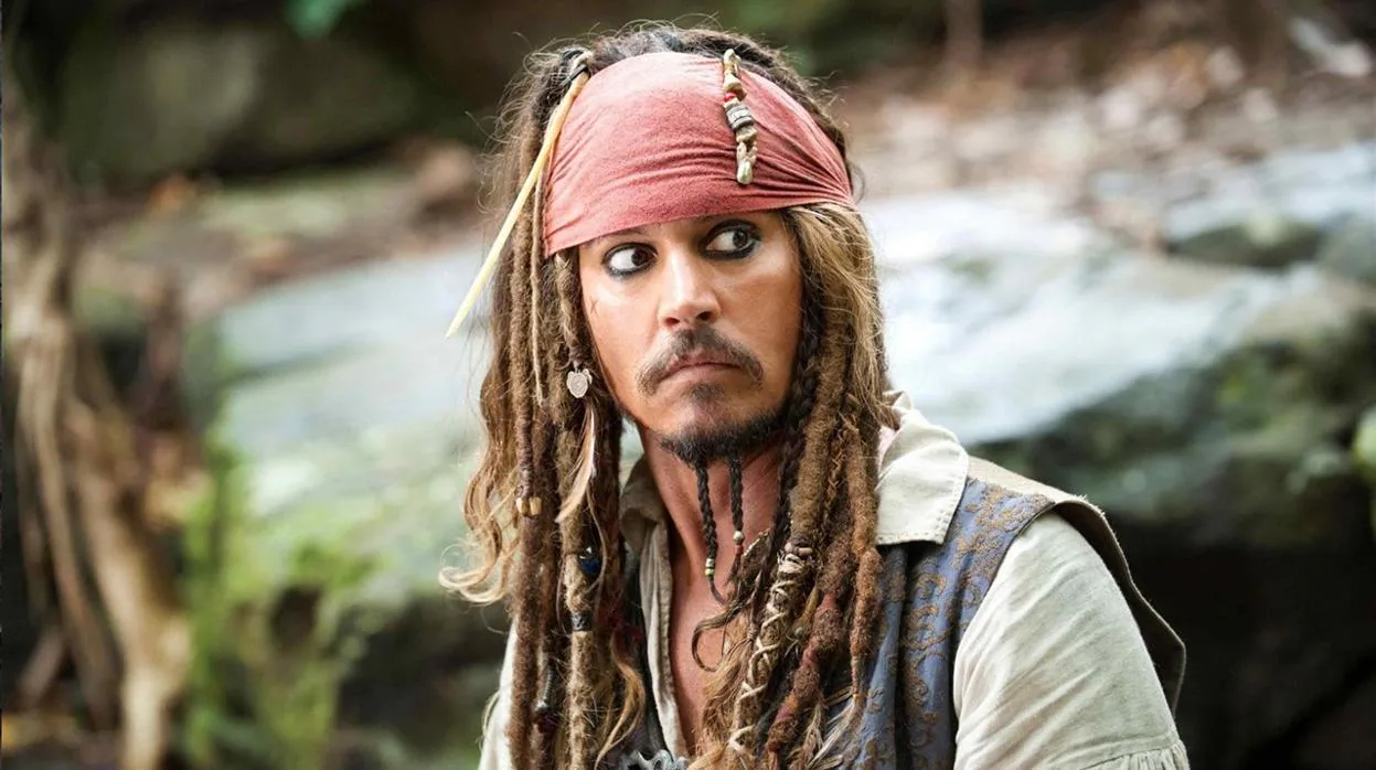 Johnny Depp, en el papel de Jack Sparrow