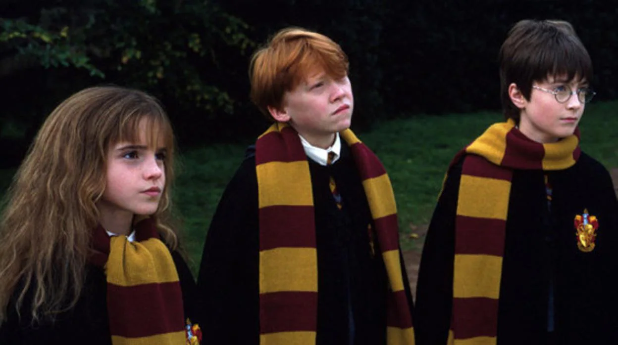 Hermione, Ron y Harry Potter