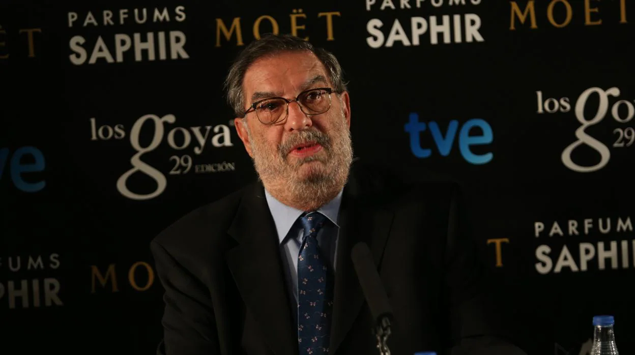 El productor Enrique González Macho fue presidente de la Academia de Cine entre 2011 y 2015