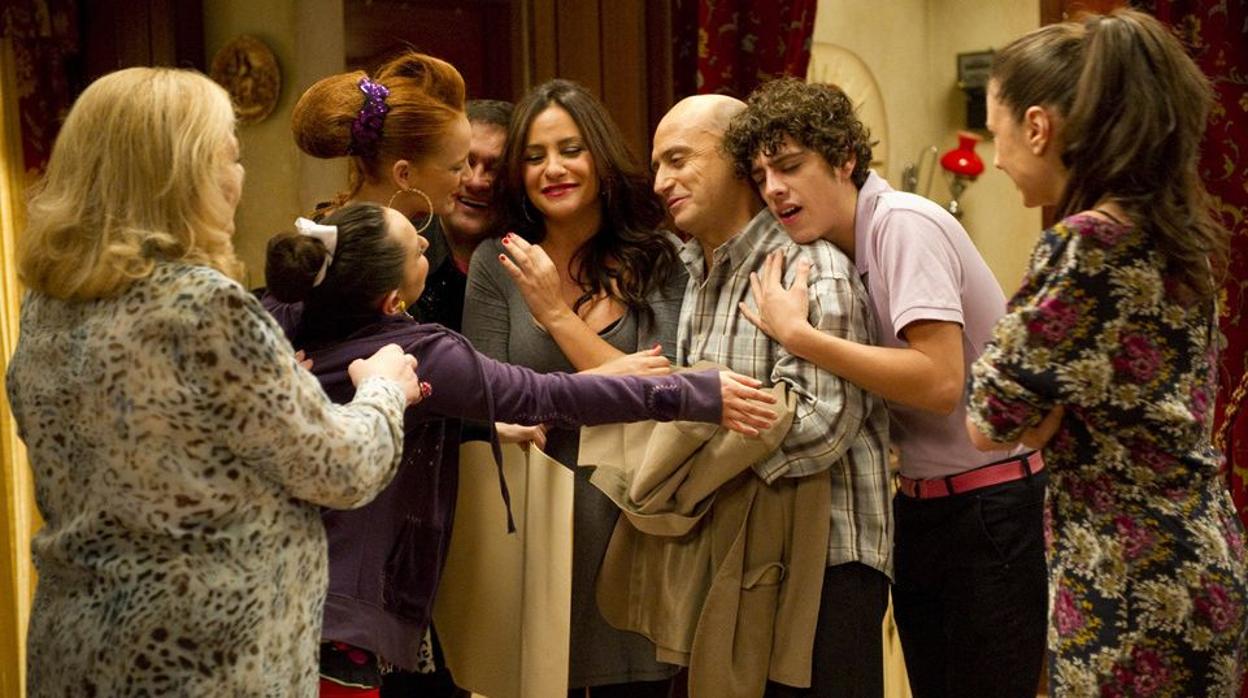 Melani Olivares ocultó su embarazo durante el rodaje de los últimos capítulos de «Aida»