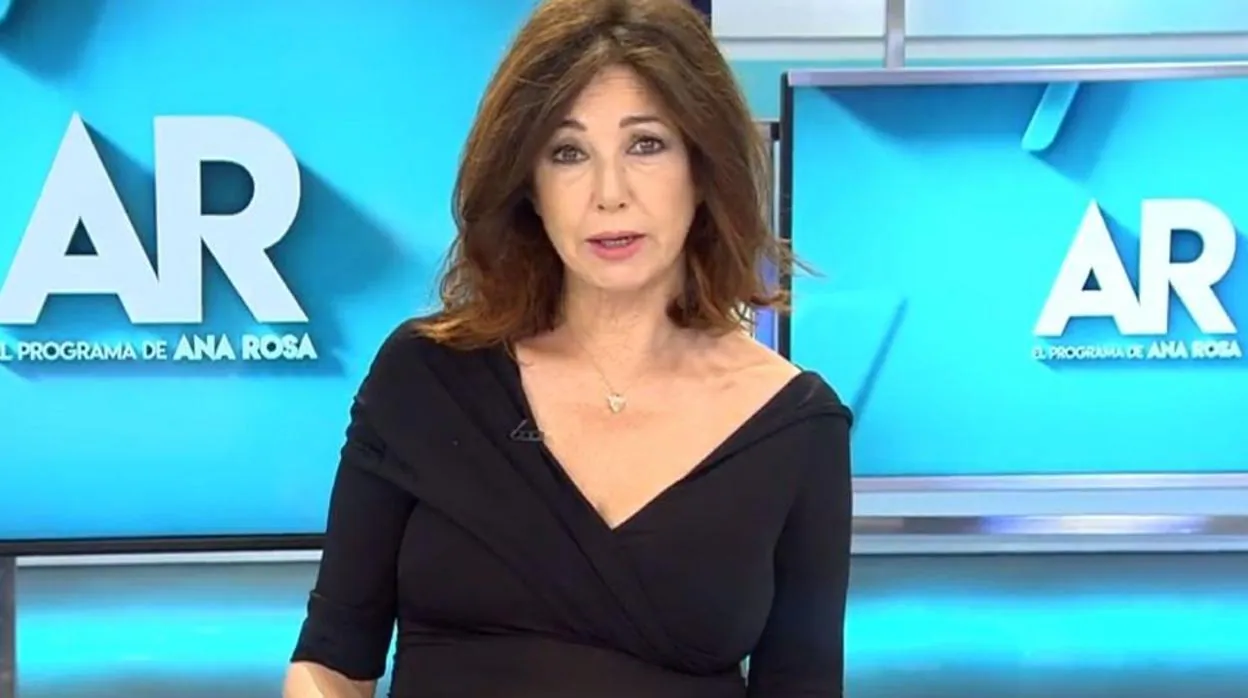 La periodista Ana Rosa Quintana
