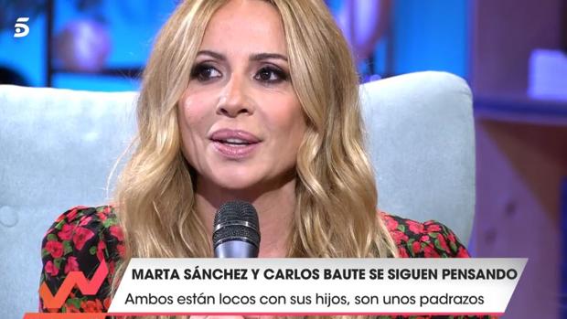 Marta Sánchez, en «Viva la vida»: «El himno de España es de las mejores acciones de mi carrera»