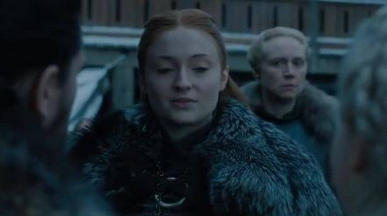 Sansa, Daenerys y Jon en el final de Juego de tronos