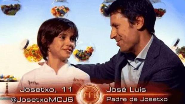 Josetxo, ganador de «MasterChef Junior», es hijo de José Luis Pérez, jefe de informativos de COPE