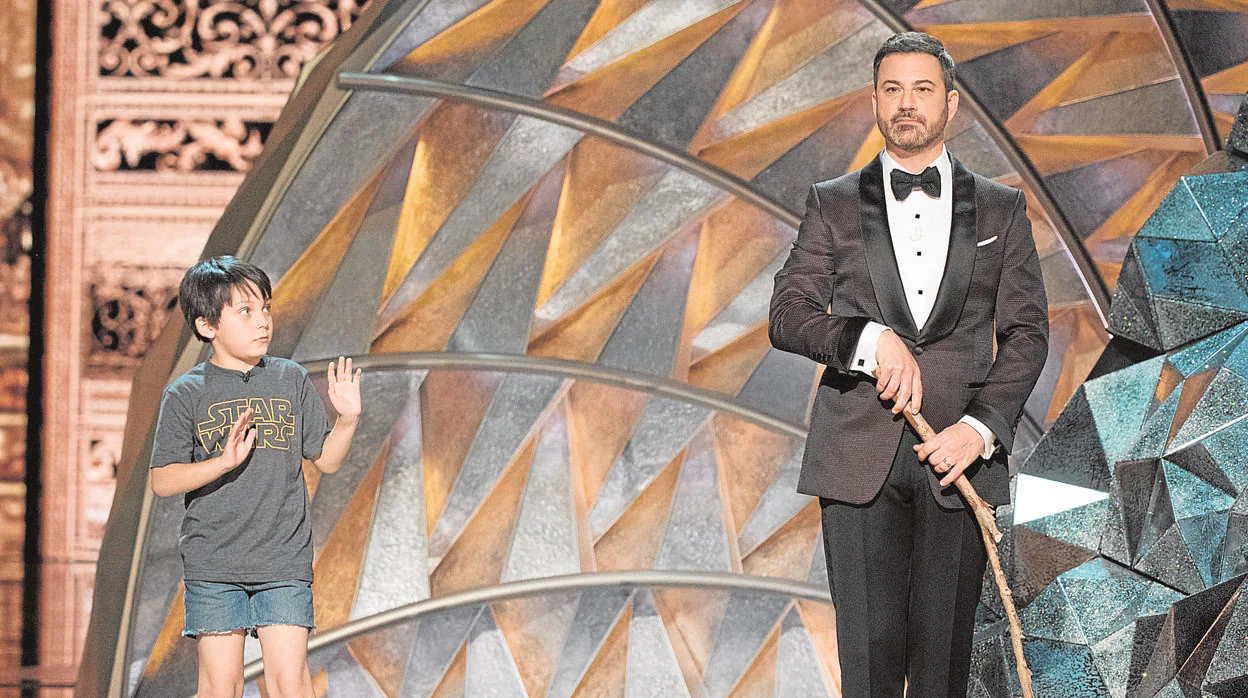 El presentador de la gala Jimmy Kimmel de la 90ª edición de los Oscar