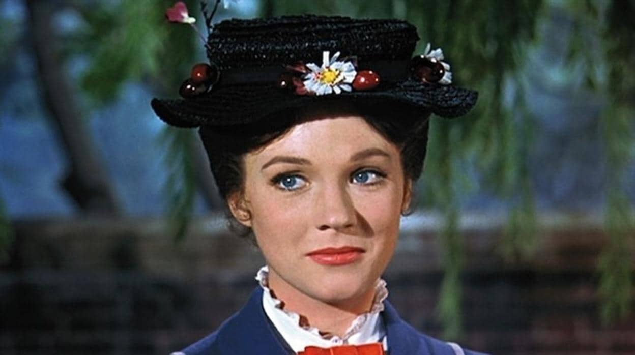 Julie Andrews, en «Mary Poppins»
