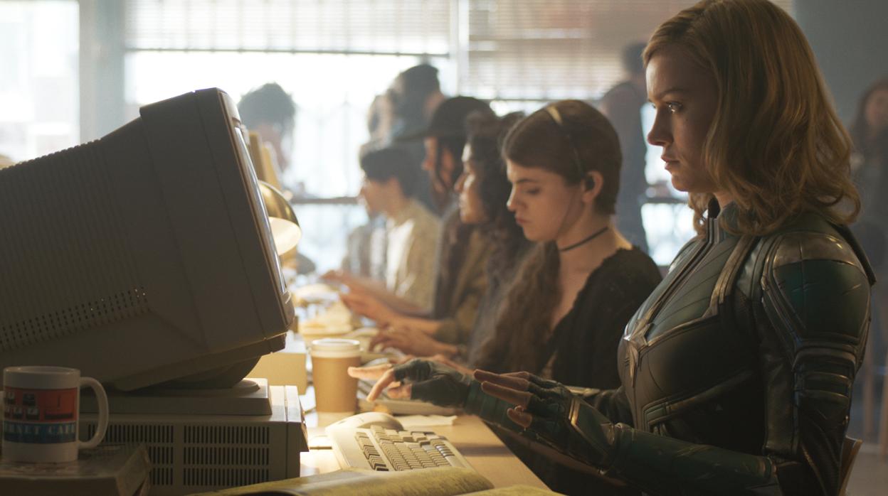 Brie Larson, en Capitana Marvel