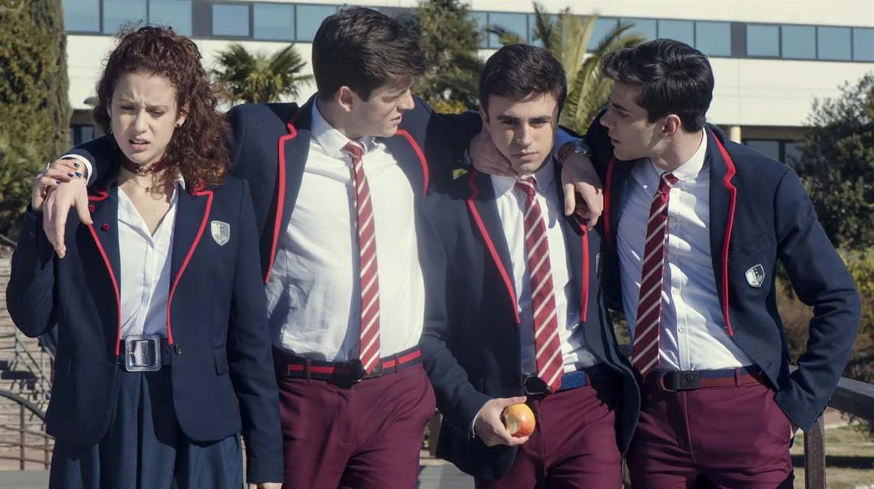 Los protagonistas de «Élite», la aclamada serie adolescente de Netflix