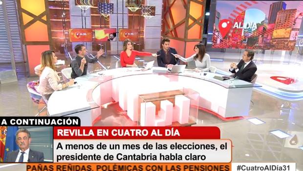 Carme Chaparro media en una gran bronca entre Monedero y Cristina Seguí: «Sois gentuza»