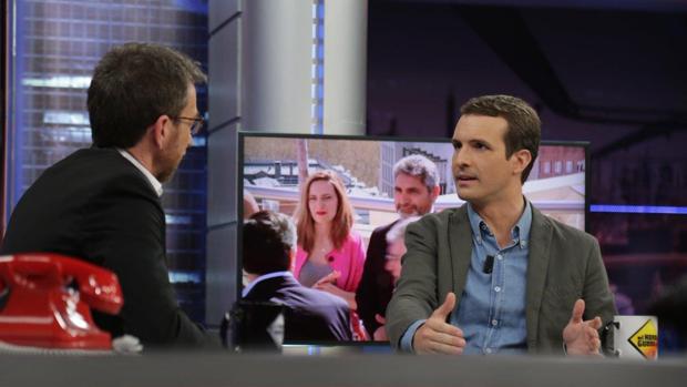 Los recados de Casado a Sánchez en «El Hormiguero»: «No acepta el cara a cara que le he propuesto»