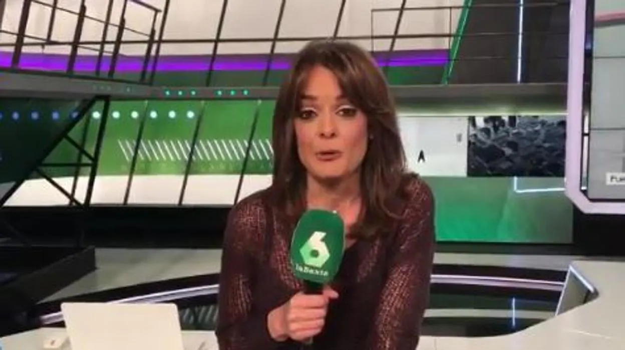María Martínez en La Sexta Deportes