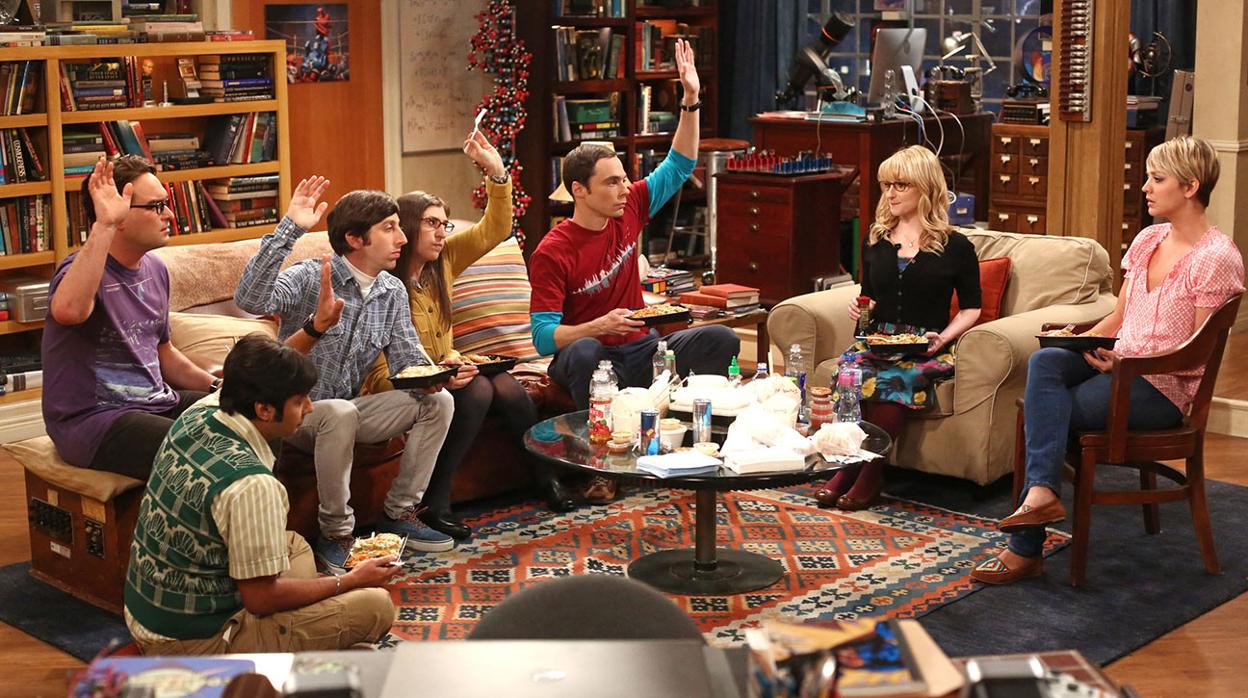 Los protagonistas de «The Big Bang Theory»