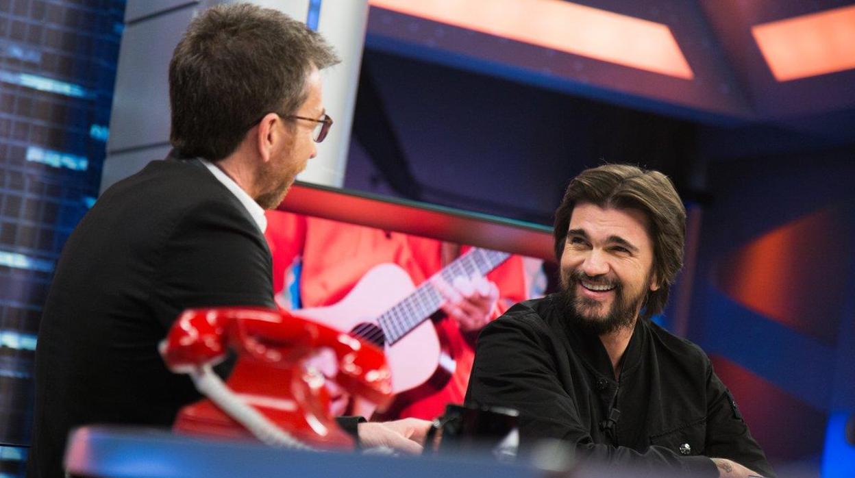 Pablo Motos y Juanes recuerdan juntos sus mayores borracheras: «Me tiré cuatro días de resaca, fue horrible»