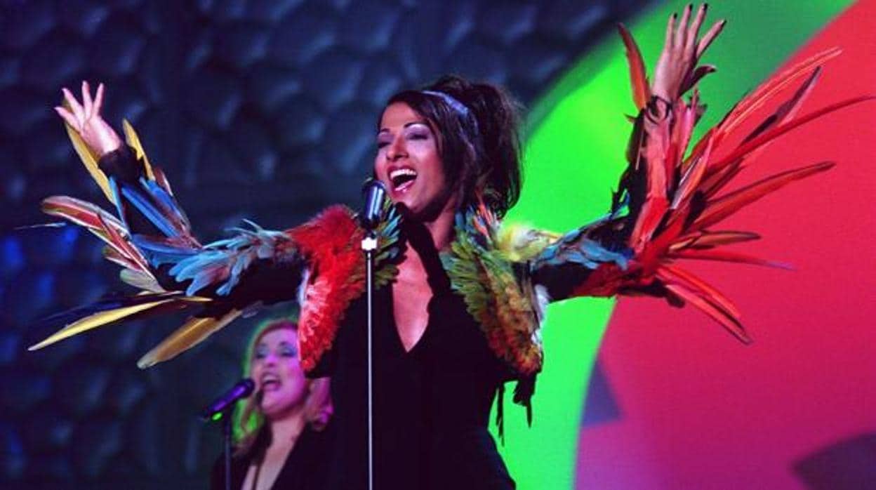 Ensayo de Eurovisión en 1998