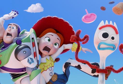 Algunos de los protagonistas de Toy Story 4