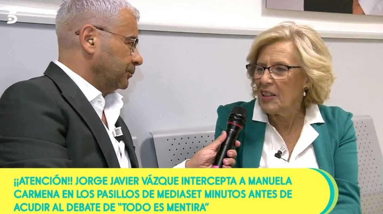 Jorge Javier Vázquez entrevista a Manuela Carmena