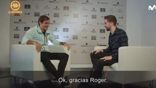 La entrevista más surrealista de David Broncano a Roger Federer