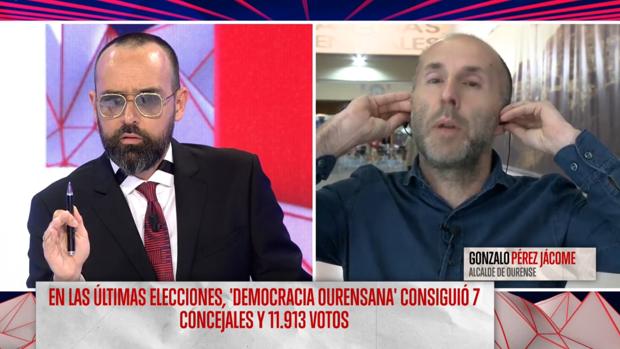 El alcalde de Orense corta su entrevista con Risto Mejide: «Si no me dejas argumentar, no hablo»