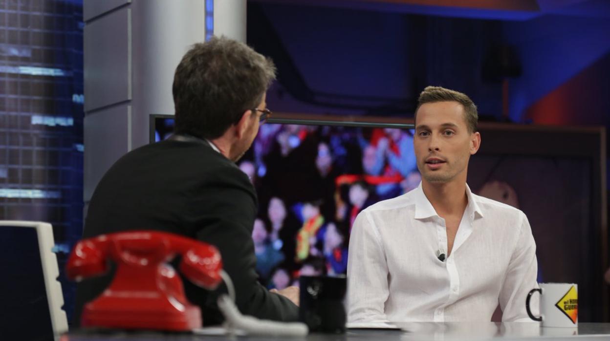 Sergio Canales y Pablo Motos, en «El hormiguero»