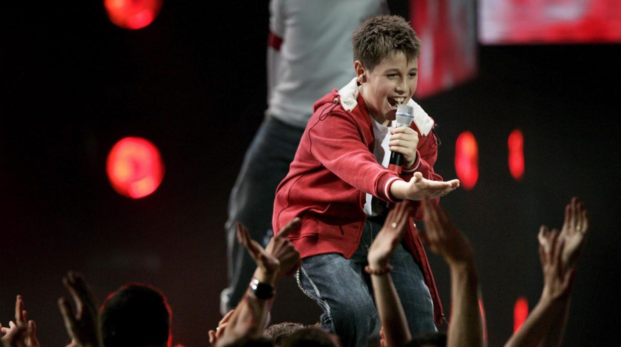 Antonio José (10 años) quedó segundo en el Festival de la canción Eurovision Júnior 2010
