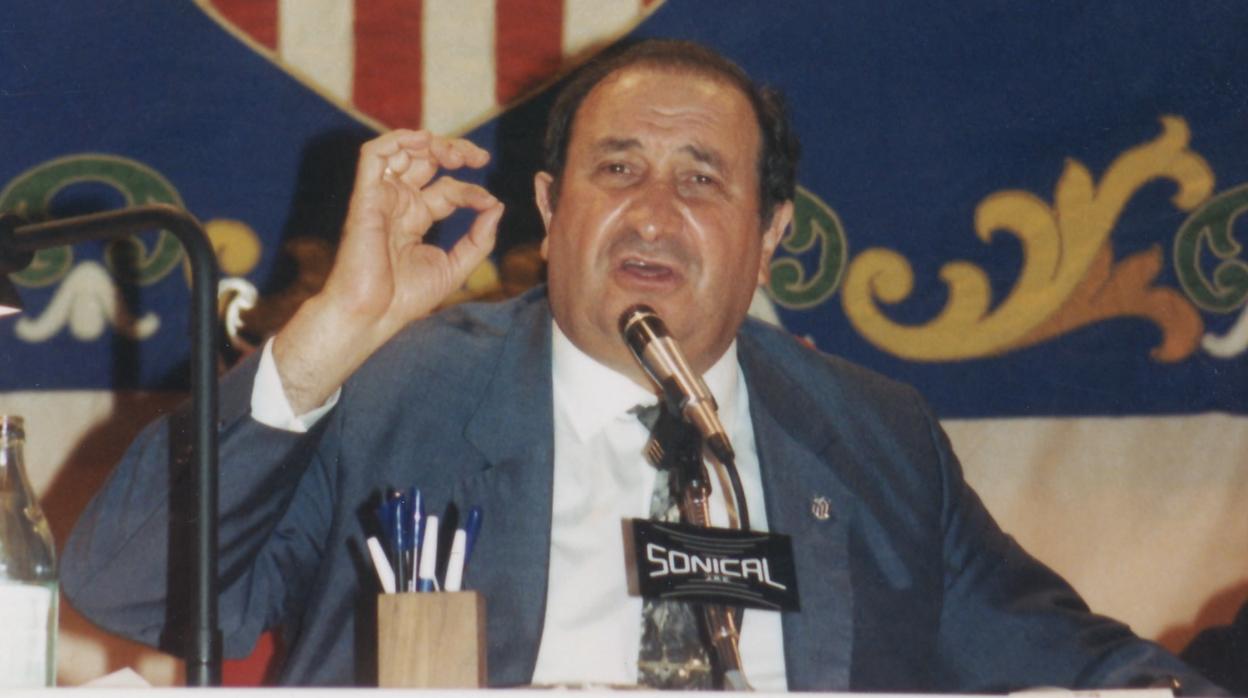 Jesús Gil, en una imagen de «El pionero»