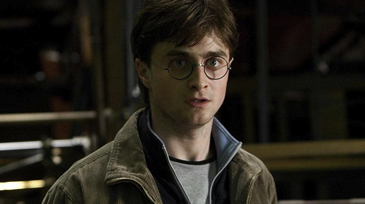 Daniel Radcliffe en una escena de una de las películas de «Harry Potter»