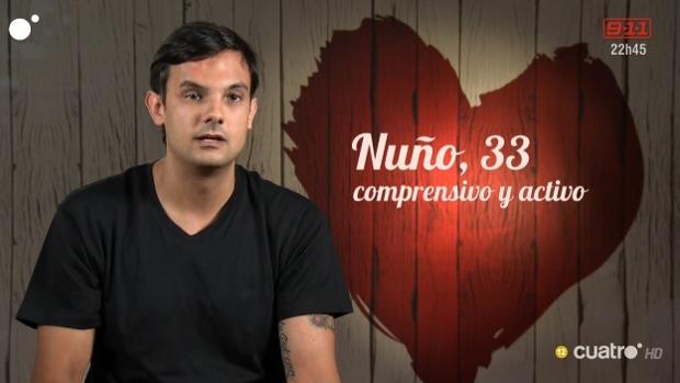 Un comensal de «First Dates» se deja llevar por sus instintos más primarios: «A mí unos buenos pechos me encantan... ¡y me ciego!»