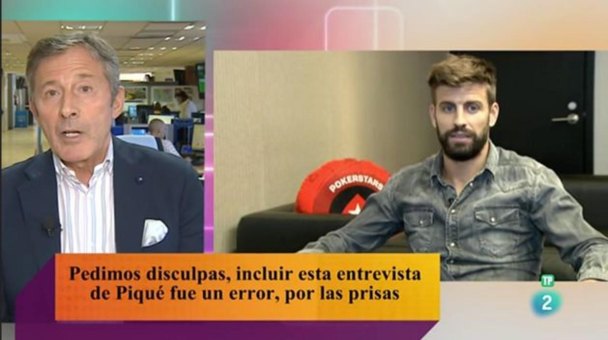 TVE, obligada a pedir perdón por un reportaje de Gerard Piqué