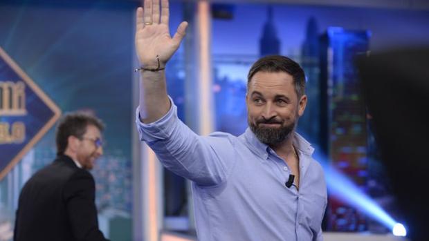 Santiago Abascal, el tercer invitado más visto de «El Hormiguero»