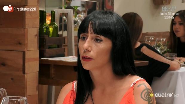 La confesión más concisa de una comensal de «First Dates»: «Cuando me enamoro, soy gilipollas»