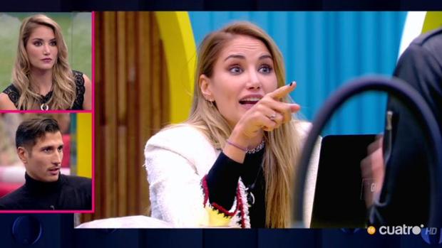 Las imperdonables acusaciones de Alba Carrillo contra Gianmarco en la noche en la que Pol se salva en «Gran Hermano VIP»