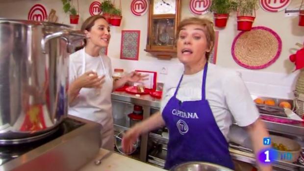 La bronca entre Tamara Falcó y Anabel Alonso por el delantal dorado