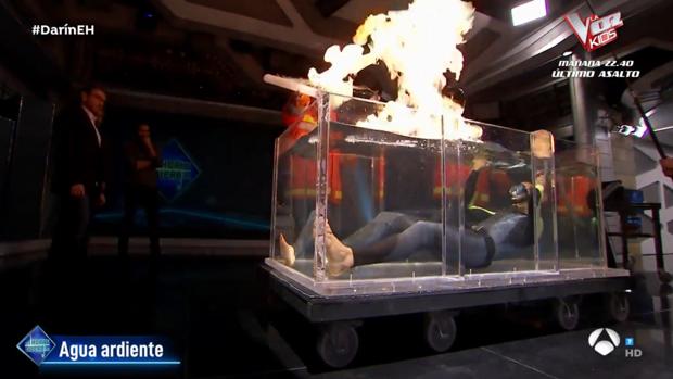 Un accidentado experimento de «El hormiguero» sale mal y está a punto de acabar en tragedia