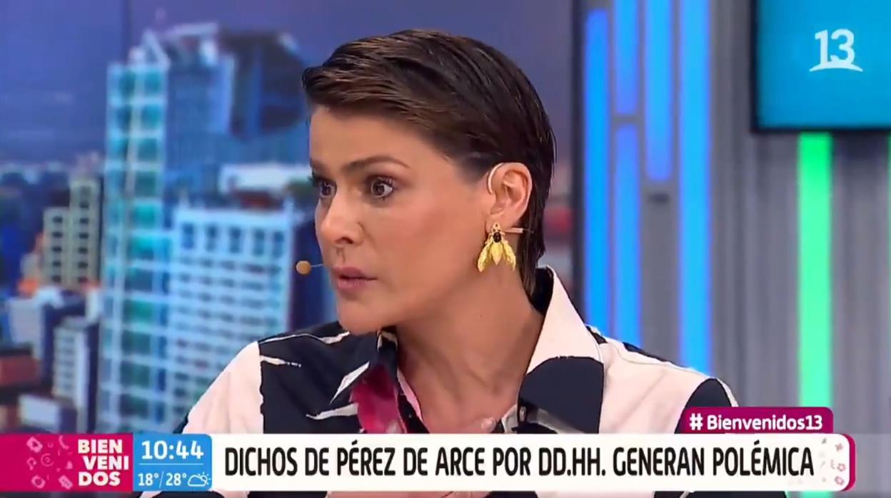 Una presentadora que expulsa a un invitado por negar las torturas de Pinochet