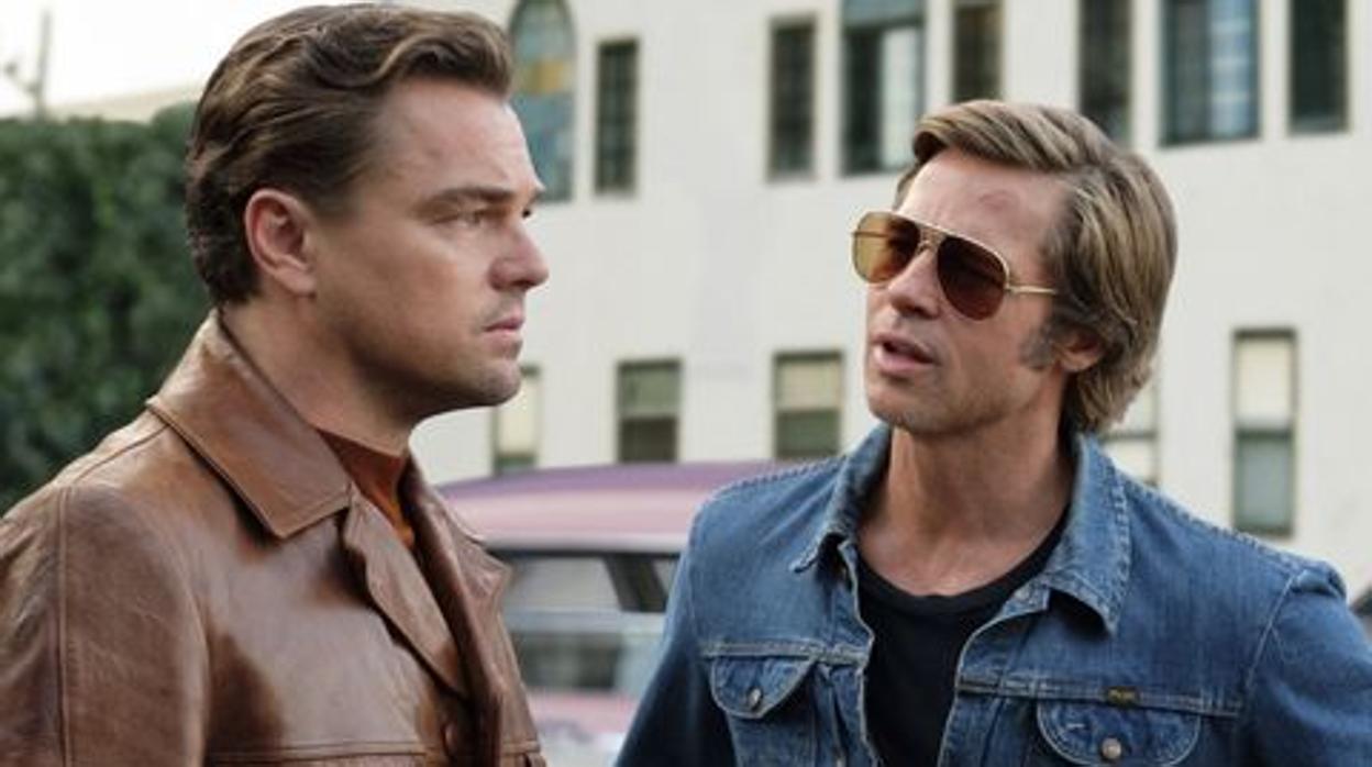 Brad Pitt y Leonardo DiCaprio, en «Érase una vez en... Hollywood»