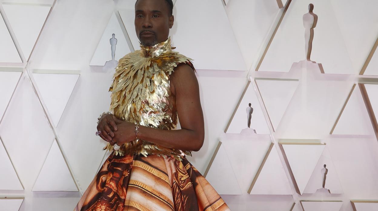 Billy Porter, el espectáculo de la alfombra roja de los Oscar 2020