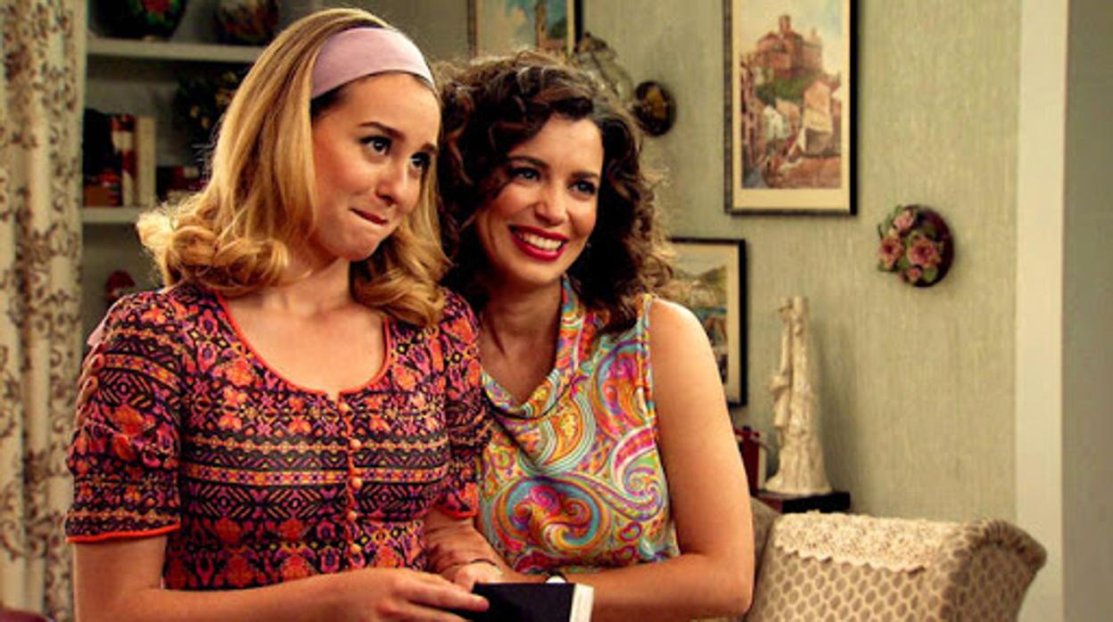 Luisita y Amelia en «Amar es para siempre»